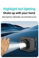 Enregistreur de caméra de sport monté sur la tête à résolution 1080P Vision nocturne grand angle 120 ° 4K pour la photographie aérienne de moto MicroSD
