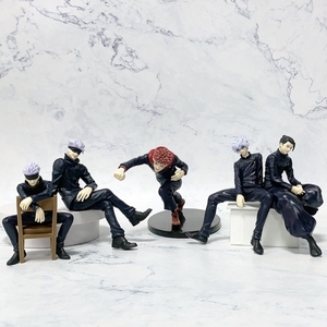 Nueva Figura de Acción de Anime Gojo Satoru de Jujutsu Kaisen, Modelo de Itadori Yuji Sentado con Soporte para Fideos, Juguetes, Muñecos Japoneses, <span class=keywords><strong>Hobbies</strong></span> - Product Image 1