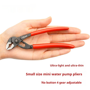Pince à pompe à eau à réglage rapide Clé à joint à rainure à bouton avec emballage et logo personnalisés - Product Image 3