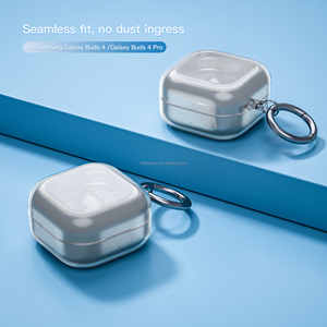 <span class=keywords><strong>เคส</strong></span>ใส TPU คุณภาพพรีเมียม ปี 2026 สำหรับ Samsung <span class=keywords><strong>Galaxy</strong></span> <span class=keywords><strong>Buds</strong></span> 4 Pro ป้องกันหูฟัง - Product Image 4