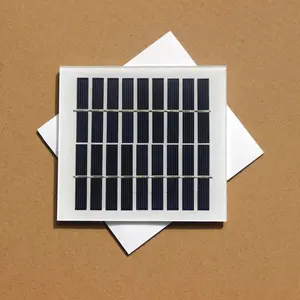 Tấm pin mặt trời 2024 các tế bào Mono nhỏ 2 Watt tùy chỉnh bảng điều khiển năng lượng mặt trời 140mm x 130mm kính nhiều lớp không khung có thể sạc lại 9V 2 W