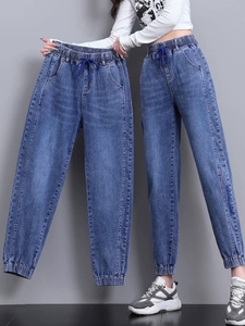 Pantalon en <span class=keywords><strong>jean</strong></span> coupe droite Old <span class=keywords><strong>Dad</strong></span> Cowboy, nouveau style, pour étudiantes, taille mi-haute, coupe régulière, amincissant, sportif, longueur cheville, neuf pièces - Product Image 3