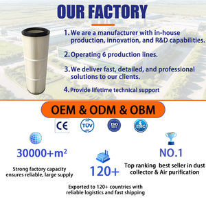 Cartuccia Filtrante Industriale ad Alta Efficienza per Sistema di Estrazione Fumi di Saldatura, Media in Nanofibra, Lunga Durata, Filtersak - Product Image 2
