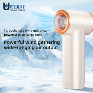 Ventilador de Mano Turbo de Alta Velocidad ABS, Motor sin Escobillas de 20000 RPM, 2000 mAh, 5 Velocidades, 12 m/s, Portátil y Recargable - Product Image 2