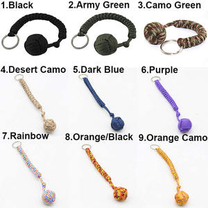 ขายส่งเดินป่า/ตั้งแคมป์ฉุกเฉิน550 Paracord การอยู่รอดลิงกำปั้นที่มีขนาด<span class=keywords><strong>ใหญ่</strong></span><span class=keywords><strong>ลูก</strong></span>สแตนเลส - Product Image 5