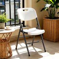 Chaise pliante antidérapante confortable en gros, chaise empilable en plastique pour écoles, hôpitaux et salles d'attente