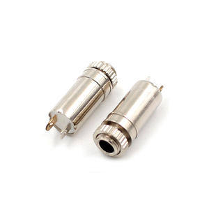 Prise audio <span class=keywords><strong>jack</strong></span> <span class=keywords><strong>3</strong></span>,<span class=keywords><strong>5</strong></span> mm stéréo femelle, type à <span class=keywords><strong>souder</strong></span>, plaqué nickel ou plaqué or, personnalisable en usine, type SP, 1/8 pouce - Product Image 1