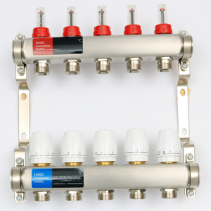 <span class=keywords><strong>Collettori</strong></span> d'acqua in acciaio inossidabile collettore di distribuzione automatica 2-12Ways per il <span class=keywords><strong>riscaldamento</strong></span> - Product Image 2