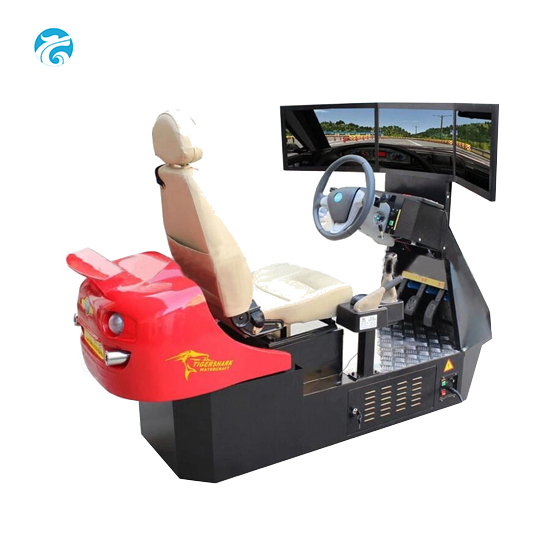 Car Driving Simulator with 3 Screens