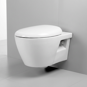 Céramique européenne murale murale WC suspendu-Toilettes de salle de bain combinées, articles sanitaires Commode carrée Prix le plus bas Qualité à l'exportation - Product Image 4