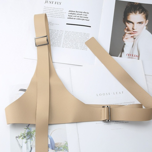 Cinturón de cuero de imitación ajustable para mujer, cinturón con correa de hombro, Hip Hop - Product Image 4