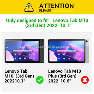 Étui de protection pour tablette HGD pour Lenovo Tab M10 TB-X605F X505F Tab P10 TB-X705F TB-X705L 10,1 pouces, étui en mousse EVA souple pour tablette - Product Image 2