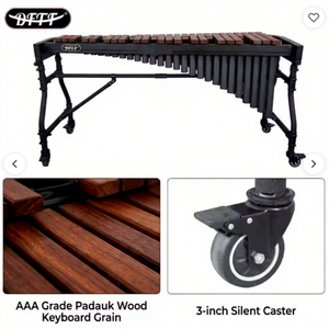 Vente en gros de xylophones/marimbas en bois de qualité supérieure OEM |   Instrument de percussion professionnel personnalisé pour la scène et l'enseignement - Product Image 4
