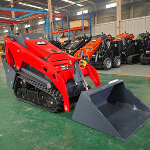 Minicargadora V1000 para Negocios <span class=keywords><strong>de</strong></span> <span class=keywords><strong>Alquiler</strong></span>, Precio <span class=keywords><strong>de</strong></span> Fábrica China, Cargadora Frontal Pequeña para Movimiento <span class=keywords><strong>de</strong></span> Pacas <span class=keywords><strong>de</strong></span> Heno con Accesorios - Product Image 1