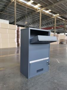 Chine usine directe murale métal <span class=keywords><strong>colis</strong></span> déposer boîte nouveau style boîte aux lettres en acier pour <span class=keywords><strong>colis</strong></span> - Product Image 5