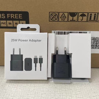 Fabrieks prijs T2510 25W PD USB C Supersnelle oplader met 3A kabel TYPE C stroomadapter wandladers voor Samsung Galaxy S26 S25