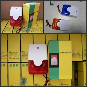 <span class=keywords><strong>Alarm</strong></span> Kecil <span class=keywords><strong>12V</strong></span>-220V, Sirene 110dB dengan Strobo untuk Sistem Keamanan Rumah - Product Image 5
