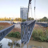 Pont Bailey compact, conception et fabrication de ponts Bailey, ponts piétonniers préfabriqués en acier