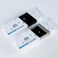 Boîtes d'emballage personnalisées de luxe pour soins de la peau, crème pour le visage, crème pour les yeux, laminage mat, doublure en éponge, matériaux recyclés