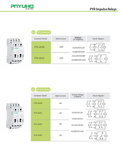 ディンレールAC230V/DC110V 1NO 16Aインパルスリレーラッチリレー機械寿命高品質SPDT/DPDT/2NO - Product Image 6