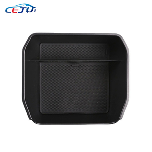 Kit <span class=keywords><strong>Interior</strong></span> de Coche Negro ABS, Caja de Almacenamiento para Reposabrazos Central para Land Rover <span class=keywords><strong>Defender</strong></span> 90 110 130 L663 2020-2025 - Product Image 2