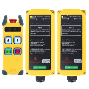 ECD-2D Radio Remote Control <b>2</b> Speed Oil-proof and Anti-corrosion Wire Rope Hoist Industrial Wireless Remote Control - Product Image 1