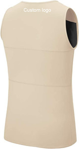 Top a Fascia VK per Donne Transgender e Tomboy, con Zip, Semi-Traspirante in Cotone Elastico - Product Image 5