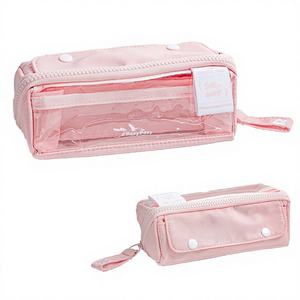 Trousse à crayons transparente inspirée de la mode Instagram, grande capacité, pour filles et garçons, collection 2026 - Product Image 3