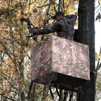 Abri de chasse pliable camouflage pour trépied, pour cerfs, dindes, elks et oiseaux – Accessoires de chasse