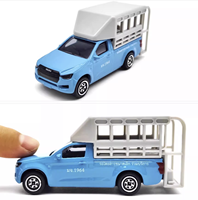 Modèle de voiture miniature en alliage Majorette Thai Isuzu Pickup D-Max édition limitée à l'échelle 1:64