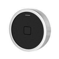 Système de contrôle d'accès extérieur étanche IP66 de taille mini, lecteur d'empreintes digitales, construction métallique, écran tactile, 1000 utilisateurs