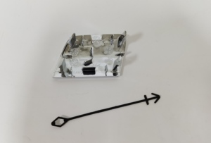 Superventas Mercedes W166 <span class=keywords><strong>GLS</strong></span>/GLE/GL 13-18 parachoques trasero cromado cubierta de remolque 1668852323 exportación caliente - Product Image 3