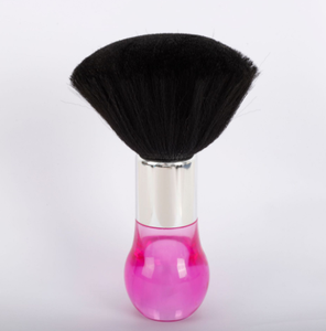 Venta al por mayor de cepillo de pelo de peluquería con color personalizado cepillo de barrido de pelo de cuello facial cepillo de limpieza de cabello - Product Image 6