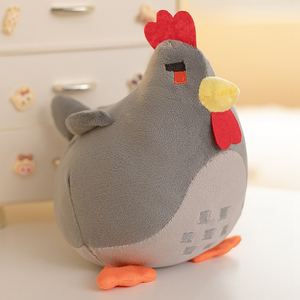 Juguetes de Peluche de <span class=keywords><strong>Pollo</strong></span> <span class=keywords><strong>Redondo</strong></span> de Stardew Valley al por Mayor, Peluche Súper Suave <span class=keywords><strong>Relleno</strong></span> de Algodón PP de 20 cm, Adorable Peluche de Consuelo - Product Image 3