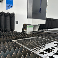 Mesin Pemotong Laser Stencil Tabung Logam Fiber 3015 Efisien 3000W & 1500W Baru & Perangkat Lunak Kontrol CNC