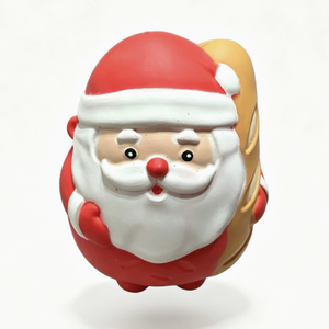 Figura de Papá Noel de Plástico Rojo y Blanco, Juguete Sensorial Decorativo para Niños de 2 a 4 Años - Product Image 1
