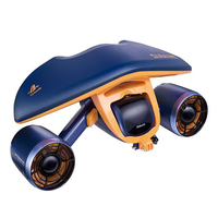 Nouveau design Portable requin blanc mixte Jet d'eau propulseur hélice pour eau Scooter sous-marine planche à roulettes combinaison