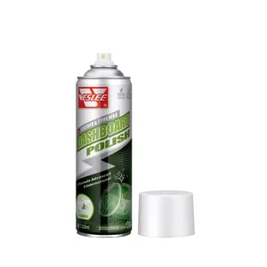 Spray de polimento de carro brilhante de alta eficácia, produtos de polimento antiestático e anti-ultravioleta para painel