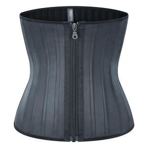 Fajas Colombianas Reductrices et Amincissantes pour Femme, Gaine Amincissante Effet Sablier Sous la Poitrine, Entraîneur de Taille en Latex pour Femme - Product Image 1