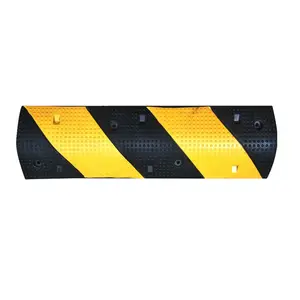뜨거운 판매 최고의 품질 노란색 검은 고속도로 1 미터 고무 속도 혹 및 범프 판매