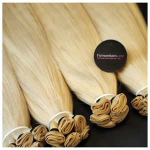 Extensions de cheveux humains naturels lisses Genius Weft, qualité supérieure, cheveux Remy, OEM disponible - Product Image 5