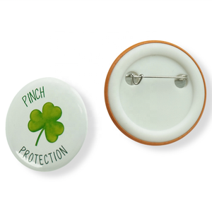 Tùy chỉnh tròn hình an toàn pin trở lại quảng cáo trống nút thiếc huy hiệu - Product Image 6