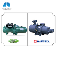 Pour le système de refroidissement industriel refroidi à l'eau de haute précision 220V composant de noyau de compresseur 80kw R134a/R407c/R410a/R507