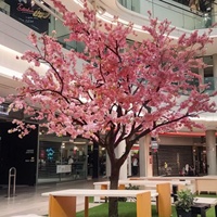 Arbre à fleurs de cerisier artificiel de haute qualité, faux arbre de sakura pour la décoration de jardin, de restaurant et d'événements