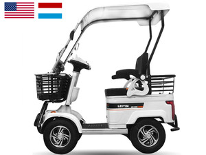 2024 새로운 전기 자전거 스쿠터 4 바퀴 650W 60V 20Ah 32 Ah장거리 성인용 전기 골프 카트 - Product Image 2
