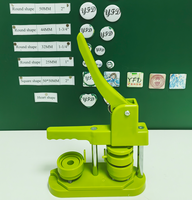 Populaire 3 en 1 25/44/58mm Interchangeable bricolage bouton Badge presse en plastique rond Badge faisant la Machine