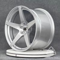 Rines 22Auto de 17-19 Pulgadas, 5 Radios Cóncavos, 5x100 5x108 5x112, Ultraligeros para Ford Focus SE, Chevy Cruze, Hyundai Elantra