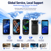 PDA Resistente F20U con Android 14.0, Pantalla IPS de 5.5'', CPU Octa-Core, Batería de 6000mAh, Clasificación IP67, Escaneo de Códigos 1D/2D, Disponible en Stock