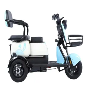 Passenger Electric Taxi Baby Bearing Frame Aluminium Moto Boy 6 Mini Cycle Indonesia Foldable Accessories Rear Axle 3 Tricycle