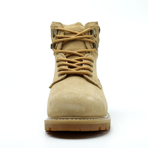 Bottes de sécurité en daim antidérapantes, chaussures de travail à la mode, en daim, avec des ciseaux, antidérapantes, pour équipements de bâtiment - Product Image 3